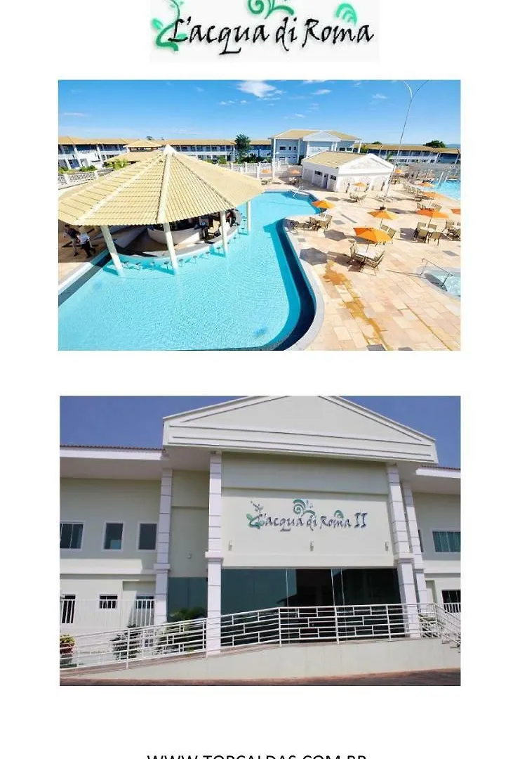 Lacqua Diroma Com Promocoes Em Ingressos No Clube Diroma E Lagoa Quente Apartment Caldas Novas 0*,  Brazil